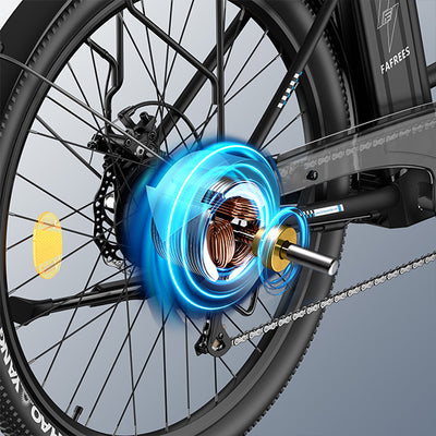 fafrees f26 lasting výkonný elektrický bicykel